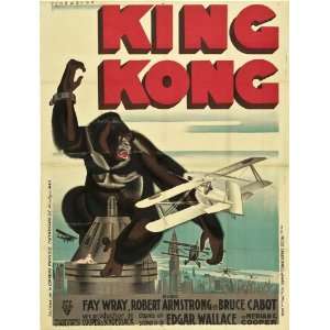  King Kong (1933) 27 x 40 Movie Poster French Style A: Home 