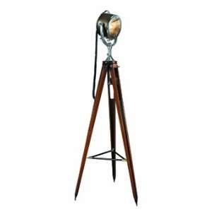  Half Mile Ray Searchlight On Wooden Tripod