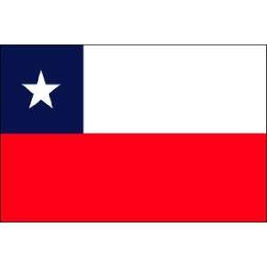  2 ft. x 3 ft. Chile Flag for Parades & Display Patio 