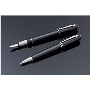  Dunhill Sidecar Black Resin Palladium Plated Ballpoint Pen 