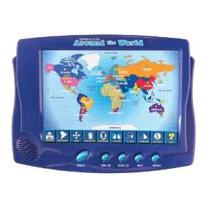   : National Geographic Around the World Electronic Game: Toys & Games
