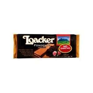 Loacker Dark Chocolate Filled Waffles Grocery & Gourmet Food