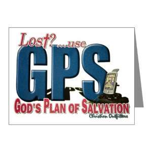   Cards (20 Pack) Lost Use GPS Gods Plan of Salvation 