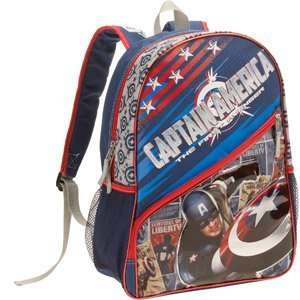  School Supplies Captain America Backpack: Everything Else
