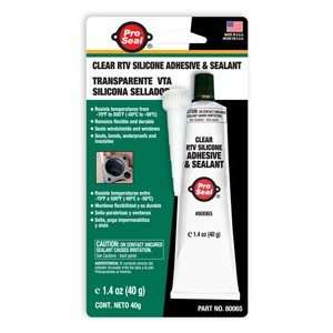  Pro Seal 80065 Clear RTV Silicone Adhesive & Sealant. 1.4 