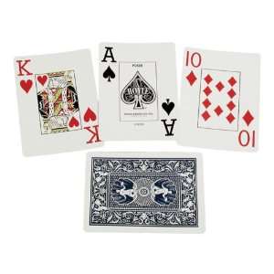  Jumbo Index Low Vision Playing Cards, .50 inch: Health 