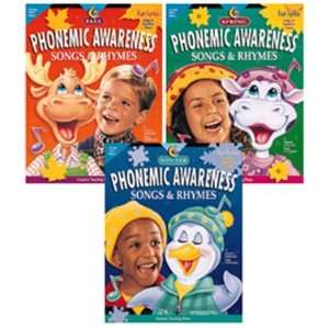   PRESS GR PK   2 W/ 3 CDS RHYMES PHONEMIC AWARENESS SONGS & 3   PK