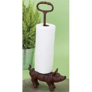  Wild Things 3025 Iron Pig Towel Holder: Home & Kitchen