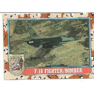  F 16 Fighter/Bomber Card #108 
