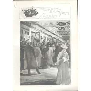 Queen Victoria Bids Farewell Scots Guards Windsor 1895 
