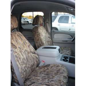   Side Impact Airbags Custom Exact Fit Seat Covers, Savanna Camo Velour