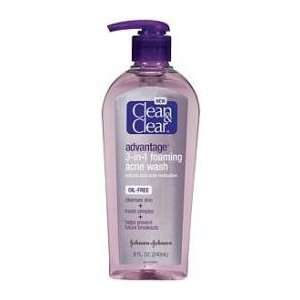  Clean & Clear 3in1 Fm Acne Wsh Size: 8 OZ: Beauty