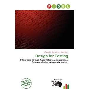   Design for Testing (9786200845245) Christabel Donatienne Ruby Books