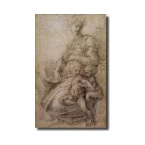  The Virgin And Child With The Infant Baptist C1530 Giclee 