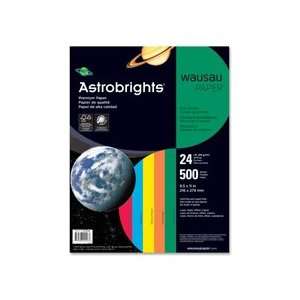  Wausau Eco Friendly Astrobrights Colored Paper: Office 
