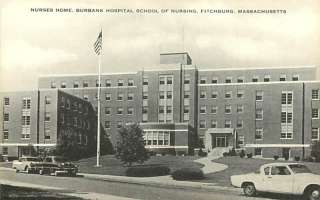 MA FITCHBURG BURBANK HOSPITAL SCHOOL OF NURSING T67823  