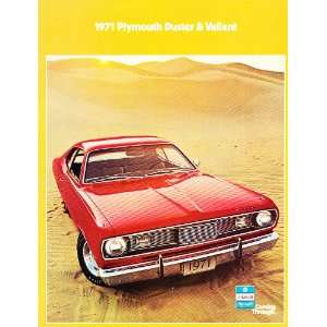   1971 Plymouth Duster Sales Brochure Valiant Scamp 340: Everything Else