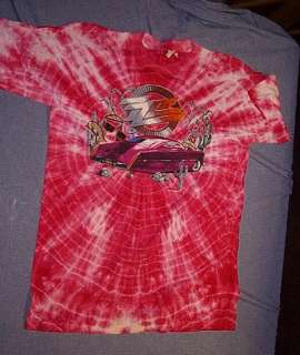 ZZ TOP Recycler CADZILLA TIE DYE Red T awesome L@@K XL  