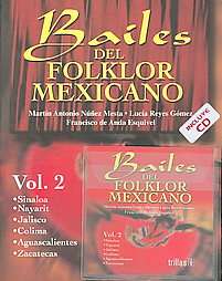 Bailes Del Folklor Mexicano Mexican Folklore Dances by M Nunez and 