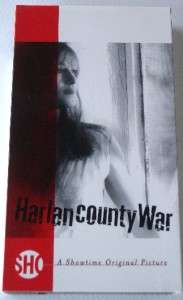 RARE Showtime Harlan County War Promo Screener VHS  