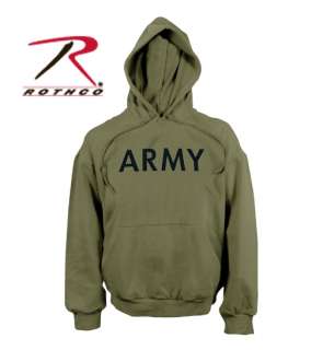 Official Issue ARMY Olive Drab Hooded Sweatshirt NEW 613902917248 