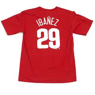 Philadelphia Phillies Raul Ibanez Jersey T Shirt sz XXL 2XL  
