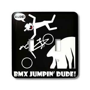  Mark Grace SCREAMNJIMMY bmx   BMX JUMPIN image 2a on black 