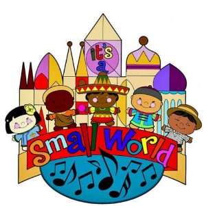  ITS a Small World ~ 3d Scrapbook Paper Piece Page 
