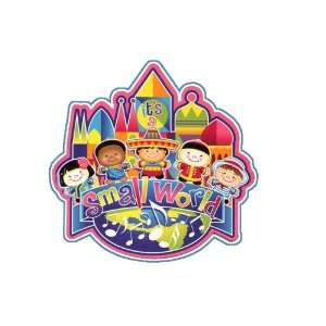  ITS a Small World #2 ~ 3d Scrapbook Paper Piece Page 