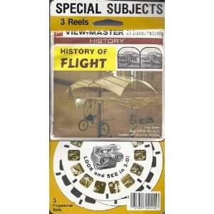  History of Flight 3d View Master 3 Reel Set: Toys & Games