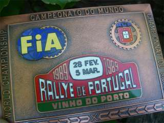 WRC   FIA   23º Rallye de Portugal Vinho do Porto 1989  