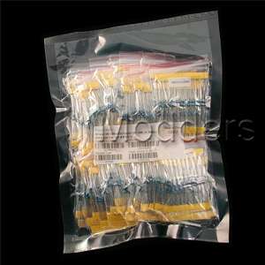 1000 X 1/4W 5% Assortment Carbon Film Resistor 1R   10M  