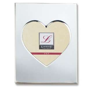  3x3 Silver Metal Heart Picture Frame: Home & Kitchen