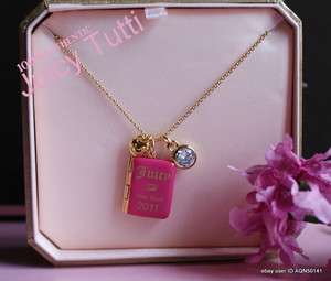 SALE♥ Juicy Couture Limited Edition Pink Year book Heart Wish Charm 