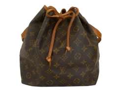 LOUIS VUITTON Monogram Petit NOE Shoulder Bag M42226 Bucket Handbag 