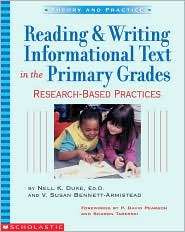 Reading and Writing Informational Text in the Primary Grades Research 