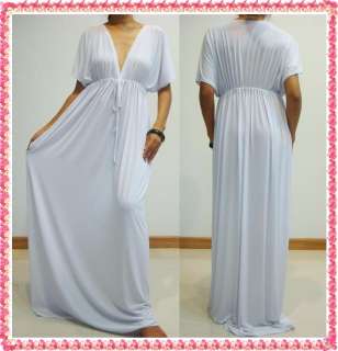 Summer Black Kimono Maxi Dress Sz XL XXL 3XL 16 18 20  