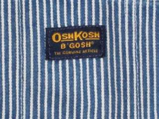 OshKosh Engineer Striped Shortalls Short Overalls 7 Osh Kosh OKBG Boy 
