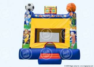 Inflatable Sports Bounce House Moonwalk Bouncer 15x15  