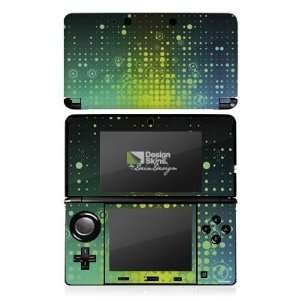   Nintendo 3DS   Stars Equalizer yellow/green Design Folie: Electronics