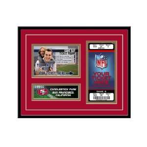  NFL Game Day Ticket Frame   San Francisco 49ers: Sports 