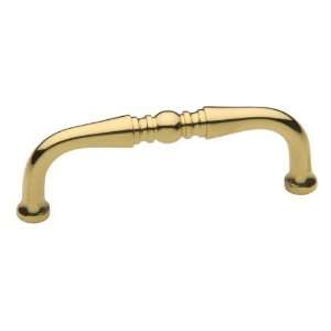   : Baldwin 4966030 Polished Brass Handle Pulls 4966: Home Improvement