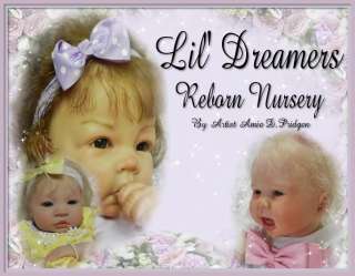 REBORN BABY GIRL ANNA (DeeDee sculpt by The Cradle)   crawling baby 