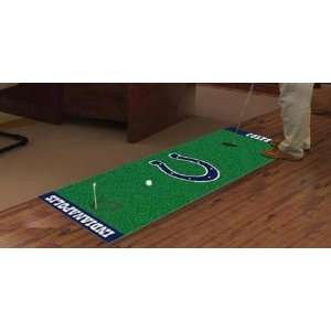  Indianapolis Colts NFL Golf Putting Green Mat: Sports 