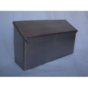  Large Stainless Steel Horizontal Wall mount Mailbox 