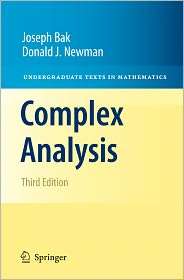 Complex Analysis, (1441972870), Joseph Bak, Textbooks   
