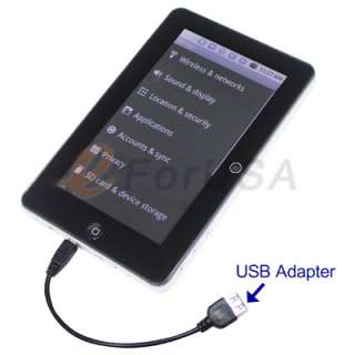   Screen Google SAMSUNG S5PV210 Android 2.2 3D Game Tablet PC  