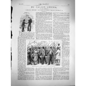    1877 Soldiers Marching Illustration CeliaS Arbour