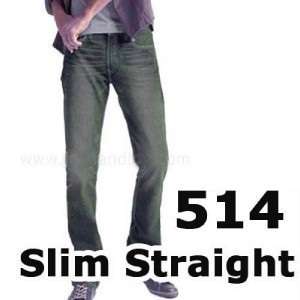Levis 514 Slim Straight Jeans Hitch Hiker 1056 NWT!  