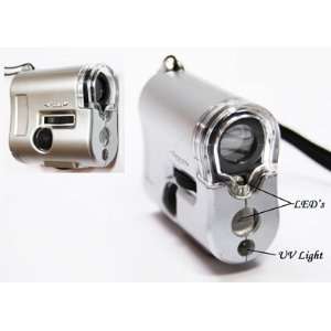 50X Mini UV/LED Microscope:  Industrial & Scientific